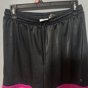 Danskin Now Black and Pink Athletic Shorts
